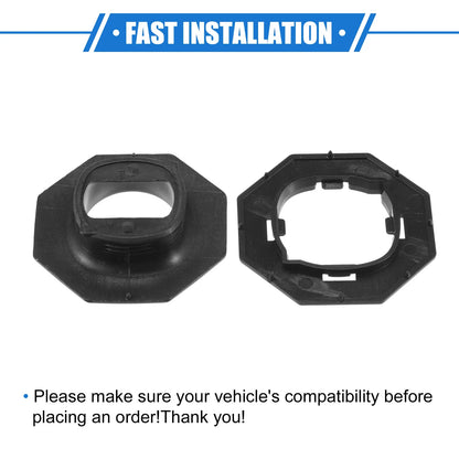 4pcs Car Holder Retainers for Lexus GS 2013-2019 Durable Plastic Black