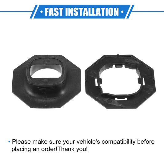 4pcs Car Holder Retainers for Lexus GS 2013-2019 Durable Plastic Black