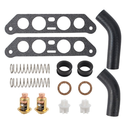 Thermostat Kit with Hoses for Johnson Evinrude V4 Crossflow (1968–1991)