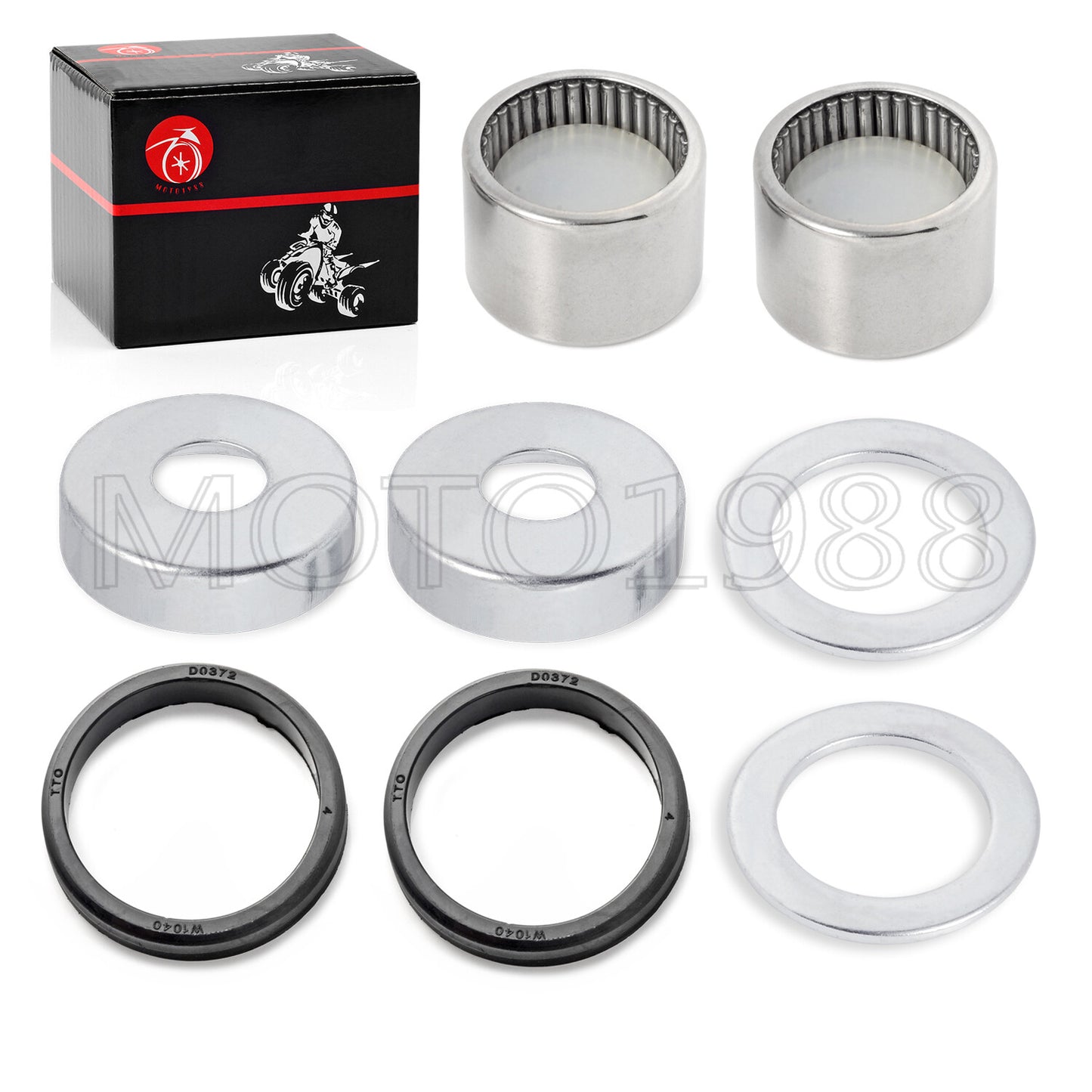 Rear Swingarm Bearing Seal Caps Kit for Yamaha Warrior 350 (1987–2004)