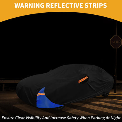 Car Cover Waterproof for Sedan 177" to 185" (Fits Various Models)