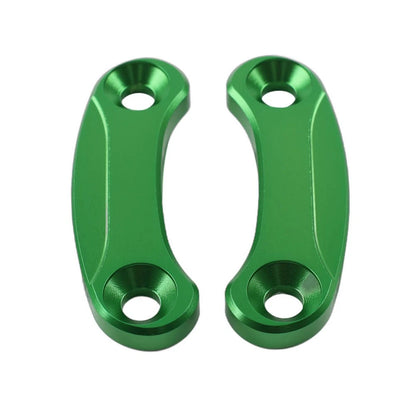 Set of 2 Rearview Mirror Block Off Base Plates for Kawasaki ZX-10R (2016–2021), ZX6R (2019–2021)