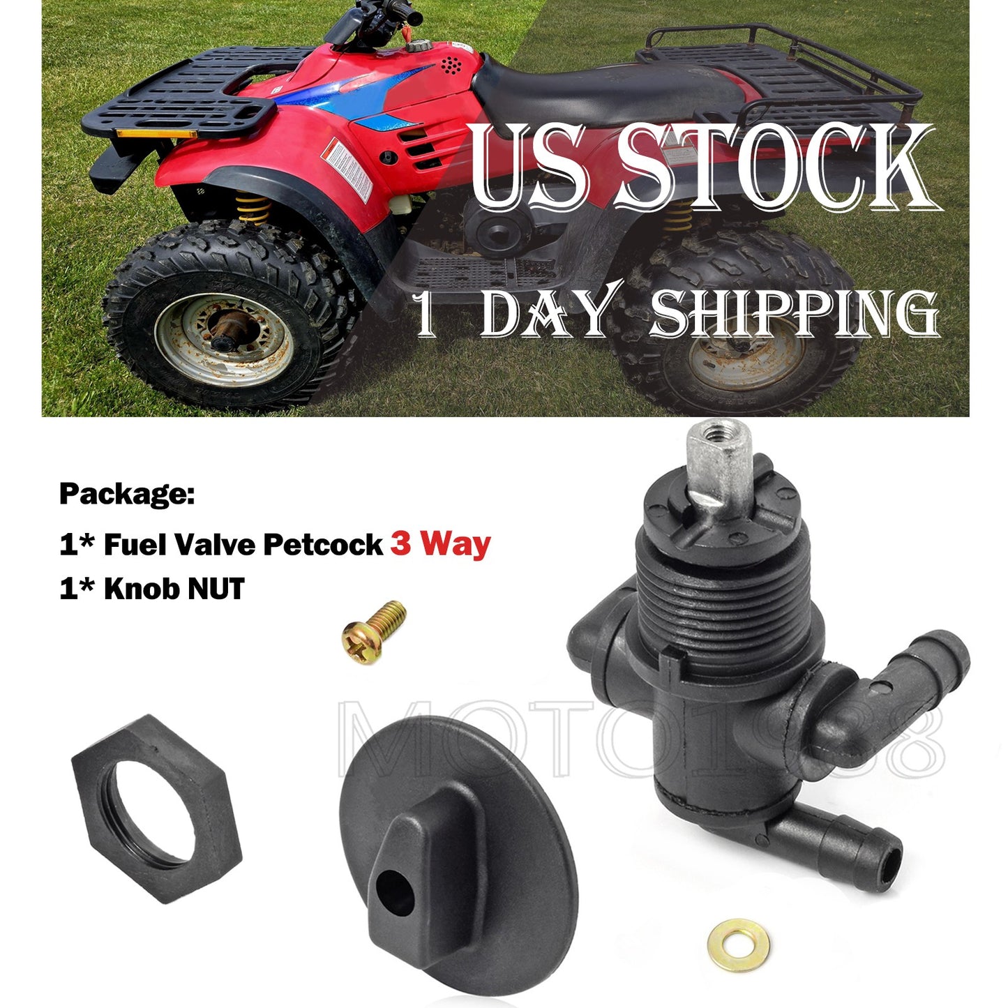 Fuel Valve Petcock for Polaris Sportsman 600 700 (2002–2006)
