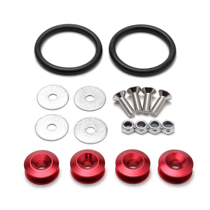 Aluminum Quick Release Fasteners for Bumper Trunk Fender Hatch Lids (All)