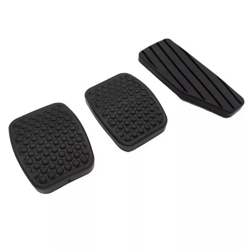 3 x Brake Clutch Accelerator Pedal Rubber Pad Covers for Suzuki Swift (2004-2010)