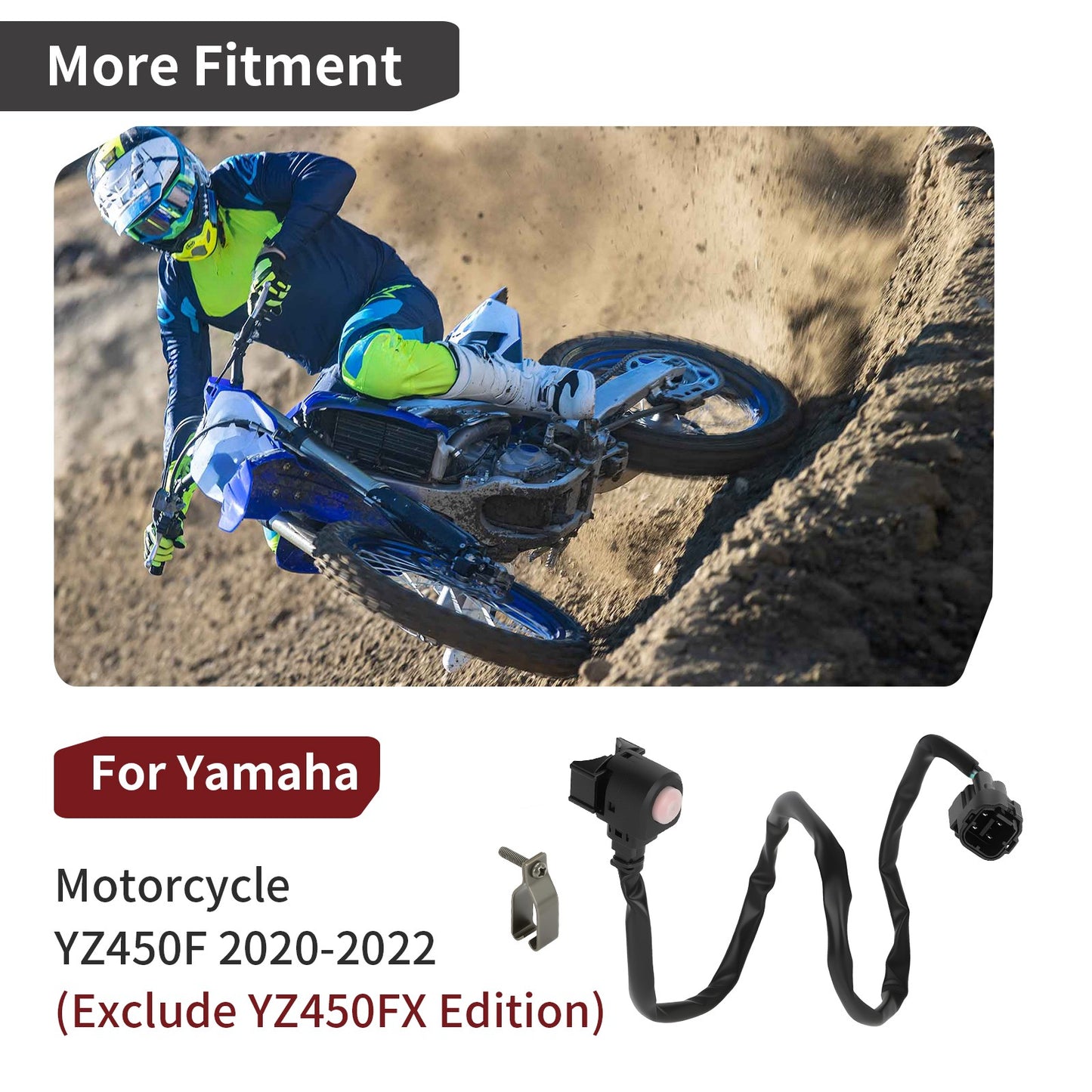 Fuel Mode Launch Control Switch for Yamaha YZ450F (2020–2022)