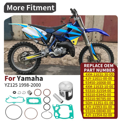 Piston Rings Kit for Yamaha YZ125 (1998–2000)