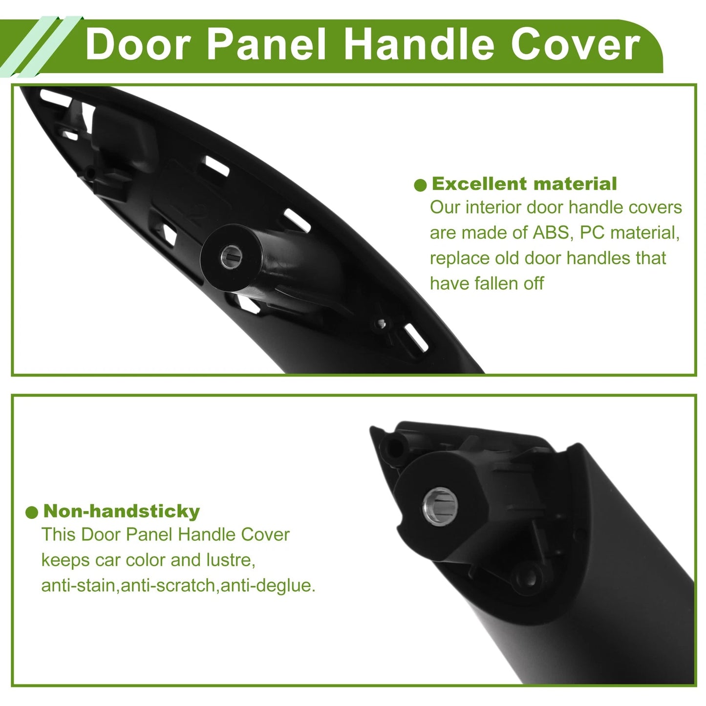 Door Panel Handle Pull Trim Cover for BMW 3 Series F30 F31 (2013–2018) No. 51417279311