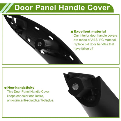Door Panel Handle Pull Trim Cover for BMW 3 Series F30 F31 (2013–2018) No. 51417279311