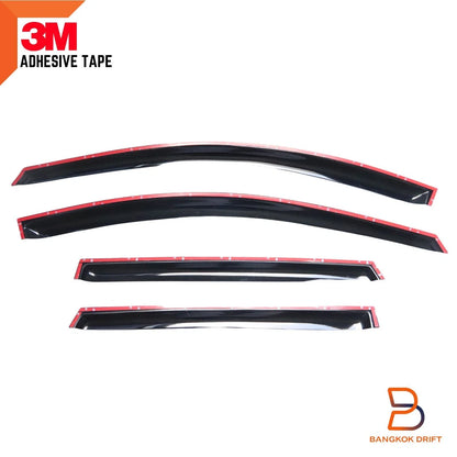 Weather Shield Window Visor Rain Sun Guard for Holden Captiva (2007-2017)
