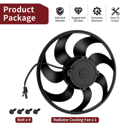 Radiator Cooling Fan for Can Am Maverick X3 Turbo (2018)