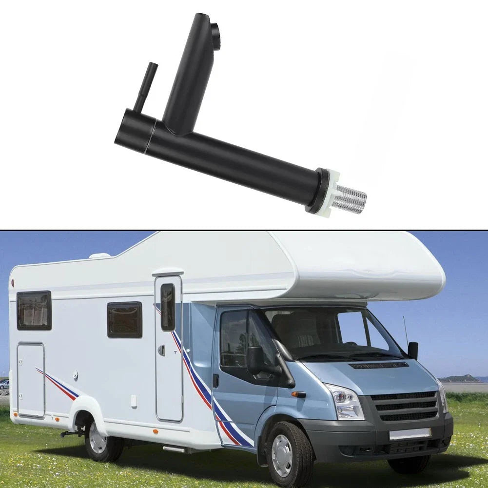 Single Cold Water Sink Faucet with Hose for RV