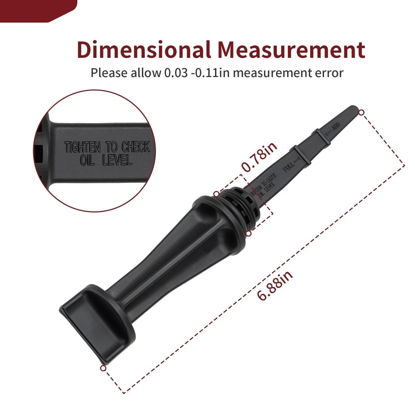 Oil Fill Dipstick for Polaris Sportsman 570 / X2 570 / SP 570 (2014–2025)