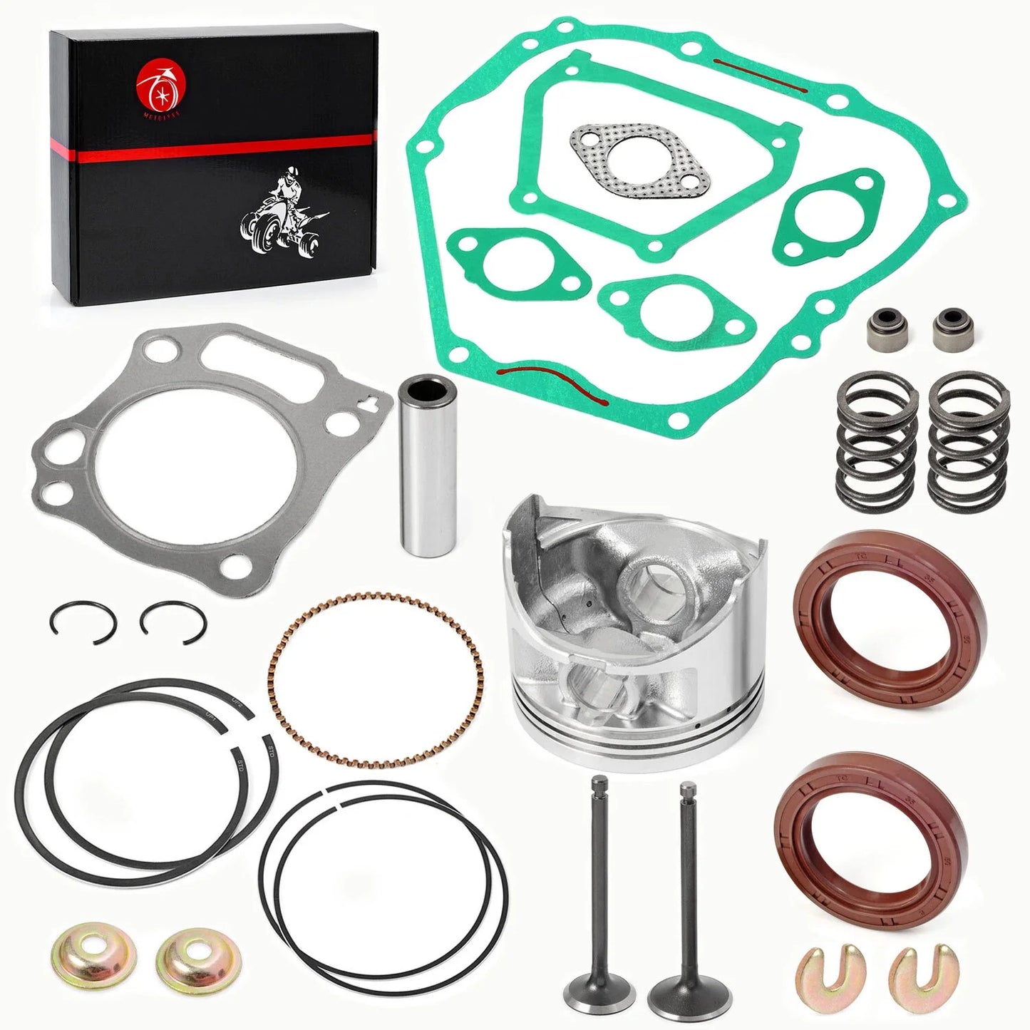 Engine Top End Rebuild Kit Gasket for YAMAHA Golf Cart G21/G22 (1994–2001)