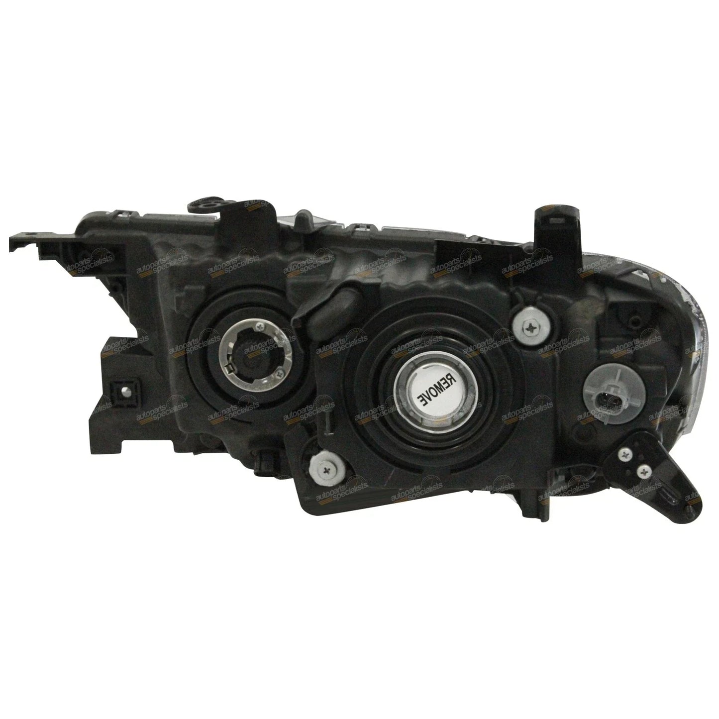 LH+RH Clear Projector Headlights for Mitsubishi Challenger PB (2009-2013)