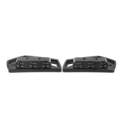1 Pair Black Front Foot Pegs for Harley Softail Sport Glide (2018-2025)