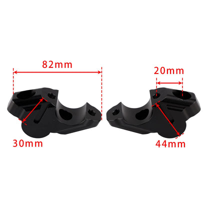 Handlebar Brackets for Yamaha Ténéré 700 / Rally / World Raid (2019–2025)