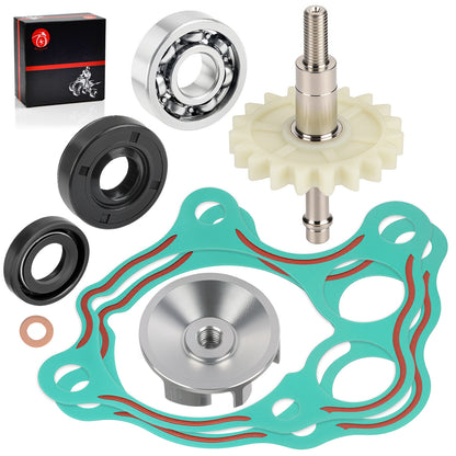 Water Pump Impeller Shaft Gear Kit for Honda CR500R (1986–2001)