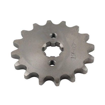 17mm 16T Front Sprocket for 50cc 70cc 90cc 110cc 125cc 140cc ATV Pit Bike