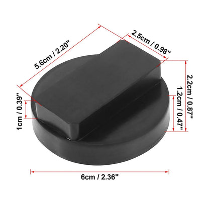 0.87"x2.36" Car Jack Pad Support Rubber Frame Rail Protector for BMW
