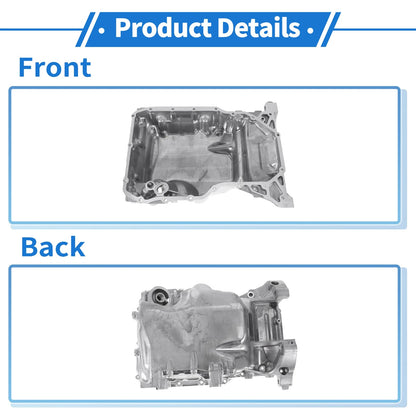 1 Pc Engine Oil Pan for Honda CR-V (2017–2023) No.112005LAA00 Aluminum
