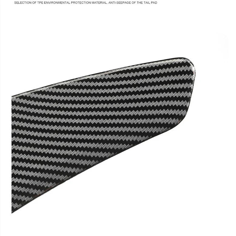 4x Carbon Fiber Door Armrest Panel Cover Trim Decor for Honda Civic (2006–2011)