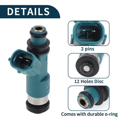 Fuel Injector No. 1571065J00 for Suzuki SX4 (2007–2009) 1 Pc Blue