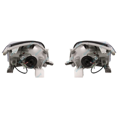 Chrome HeadLights PAIR LH+RH for Toyota Landcruiser Prado 120 Series 02~09 SUV