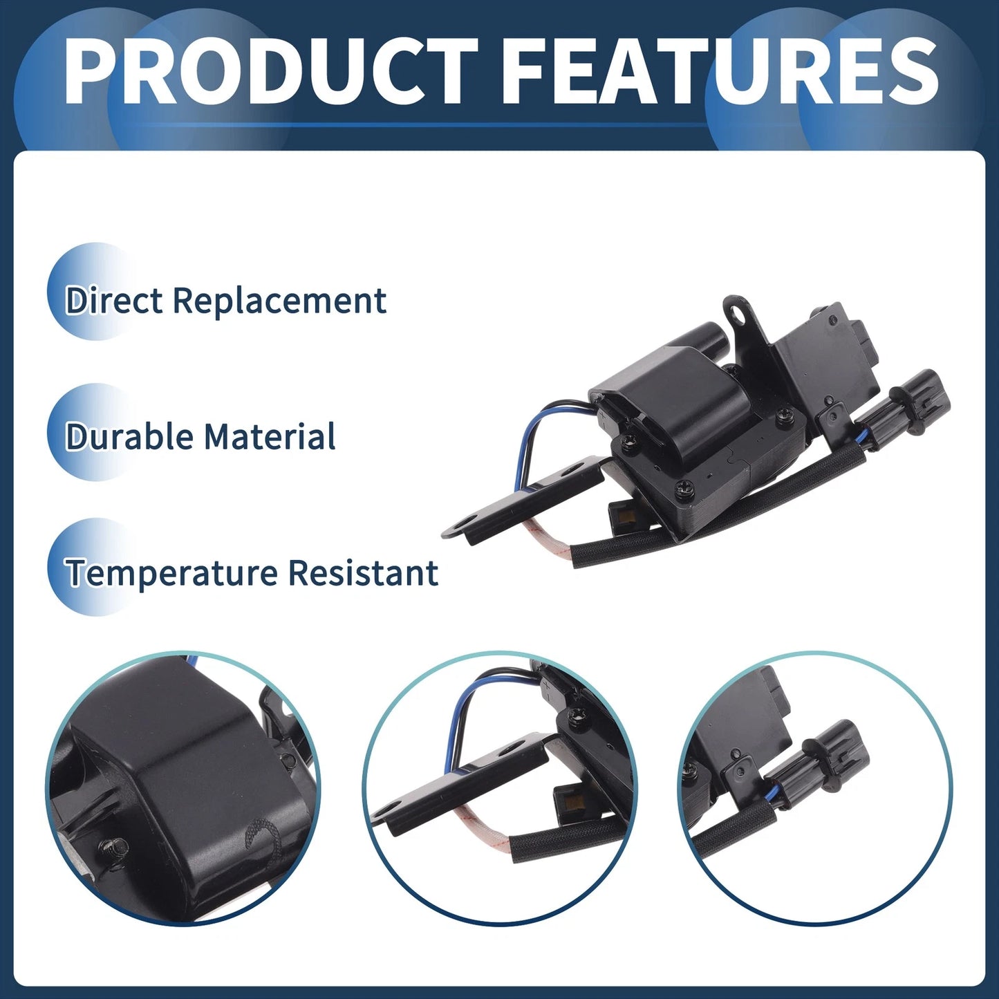 Ignition Coil Pack No.2730102502 for Hyundai Atos (1998–2000)