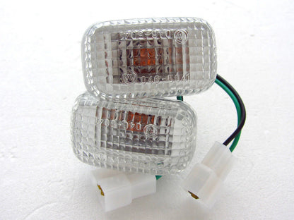 Clear Side Fender Turn Signal Lights for Isuzu TF TFR Holden Rodeo (1997-1998)