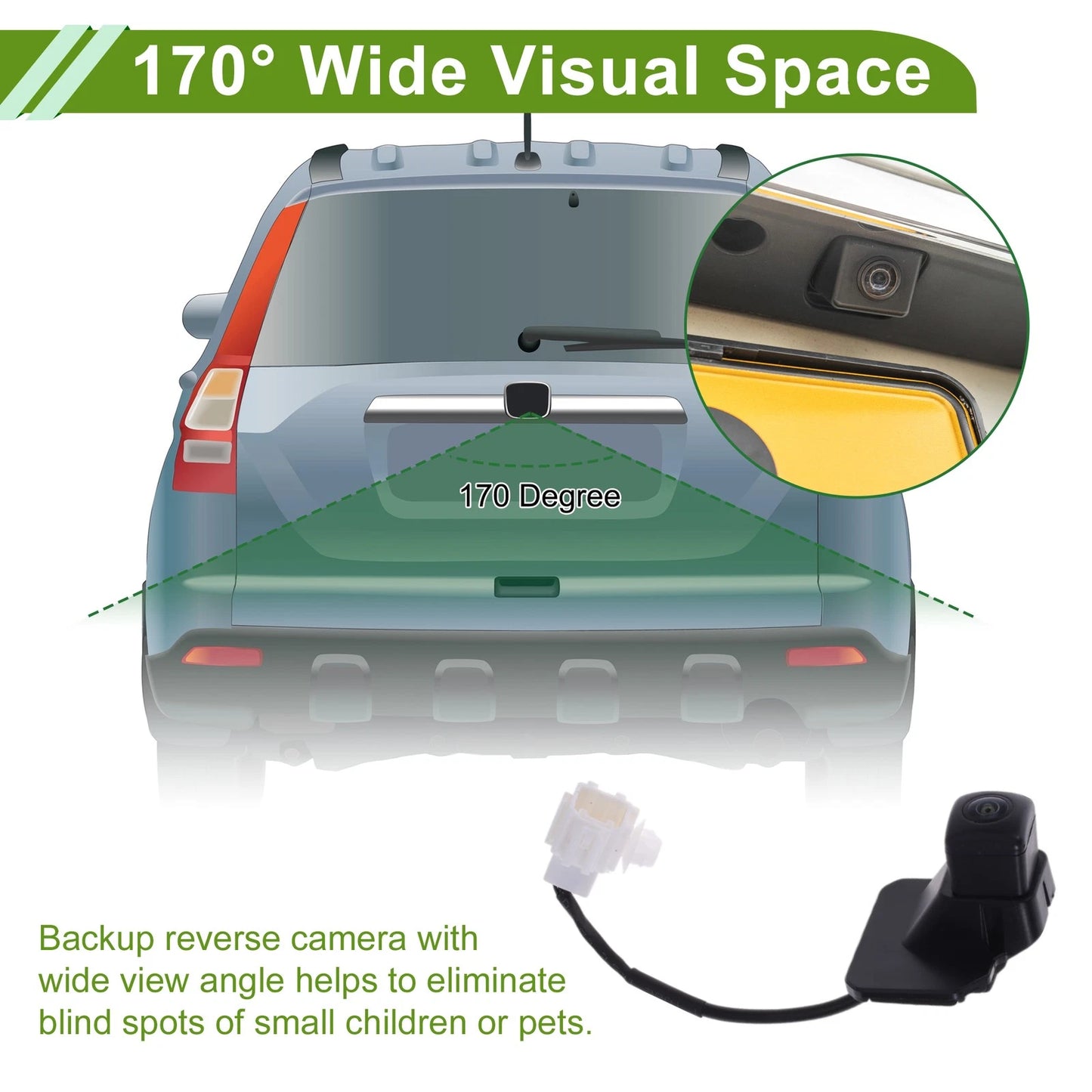 Car Park Assist Camera for Honda Fit (2015–2017) No. 39530T5RA01