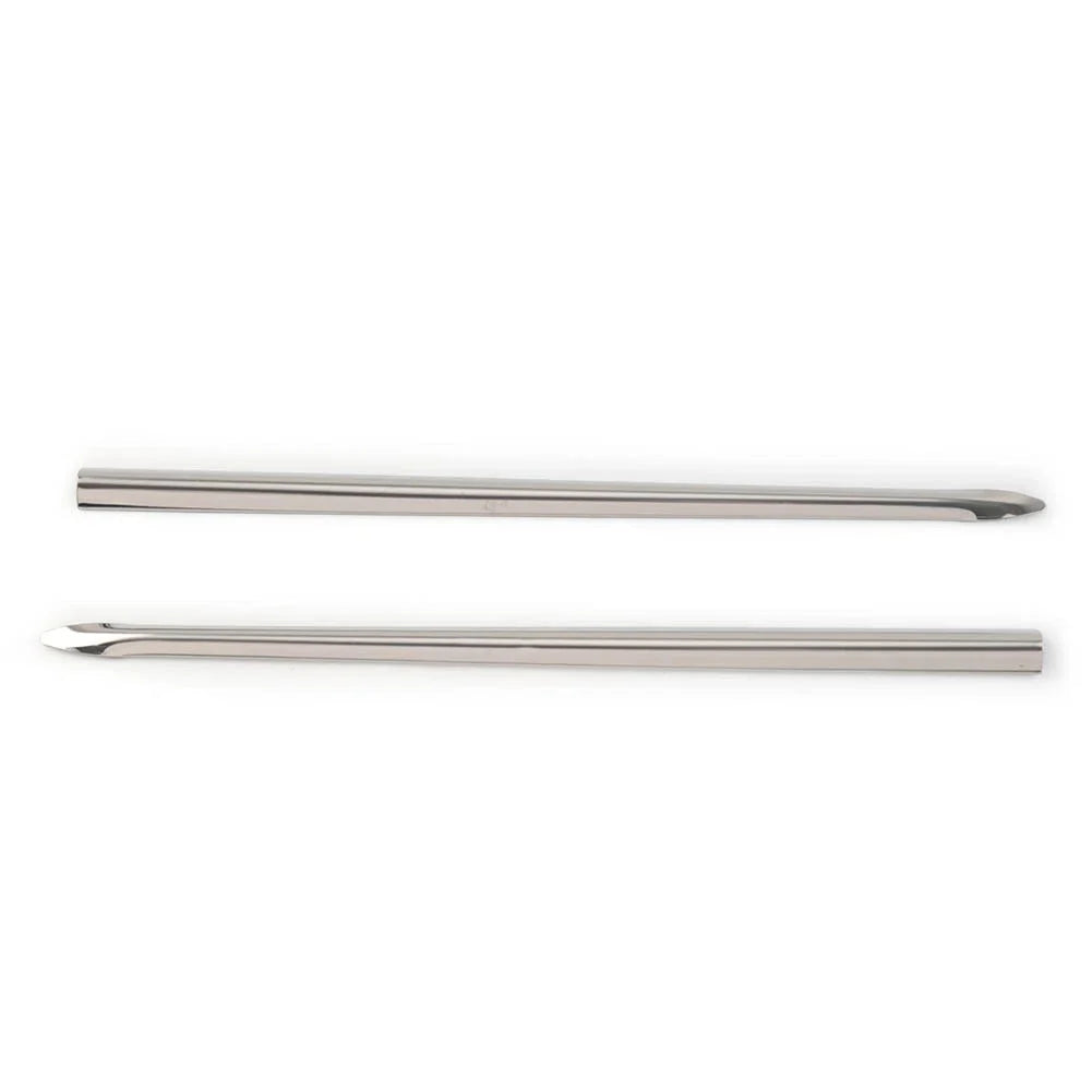 Silver Front Fender Spear Trim for Harley Touring Road King Softail Classic