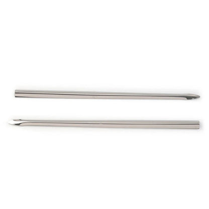 Silver Front Fender Spear Trim for Harley Touring Road King Softail Classic