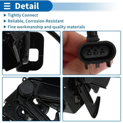 Hood Latch Assembly for Chevrolet Colorado Pickup (2015-2018) 1 x Pcs