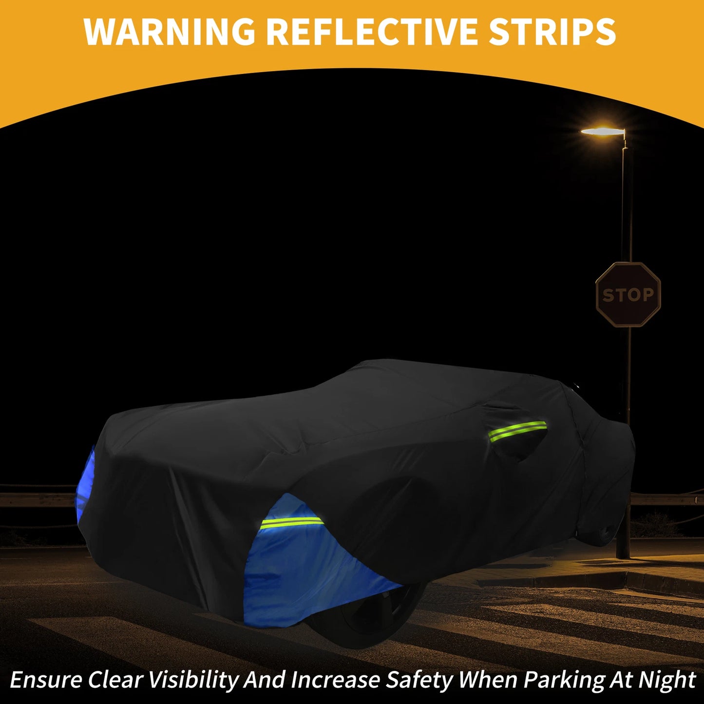 Waterproof Car Cover with Door Zipper for Chevrolet Camaro