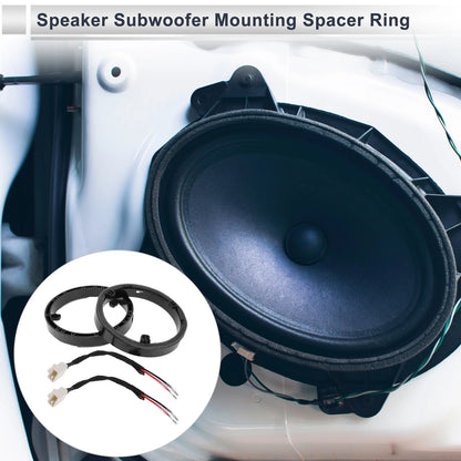 Set of 2 Speaker Spacer Rings for Mitsubishi 6.5" Tweeter