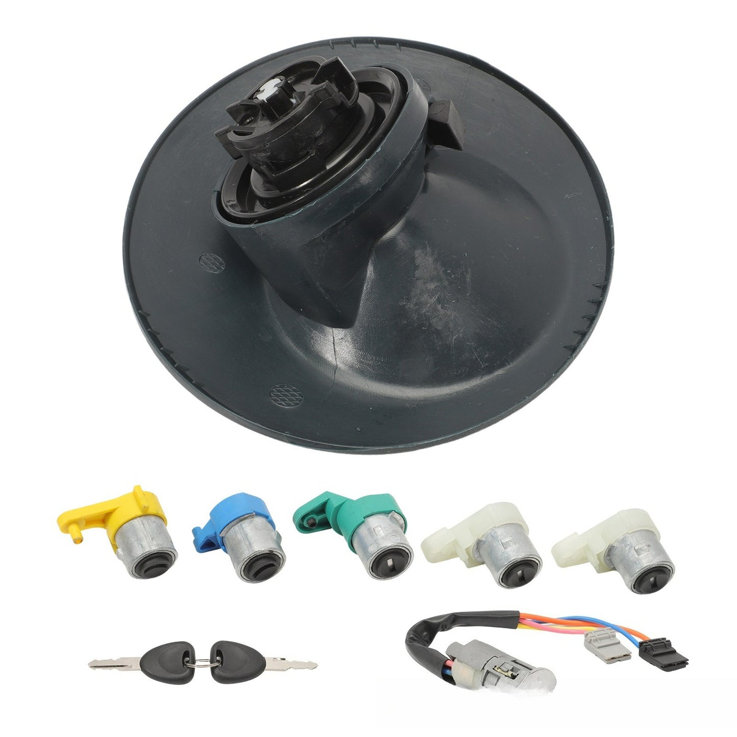 Set of 5 Lock Cylinders for Renault Car