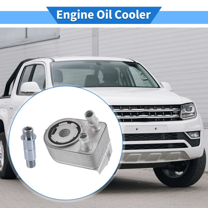 Engine Oil Cooler with Seals & Bolt for Jeep Renegade Cherokee (2015–2023) No.05048119AA
