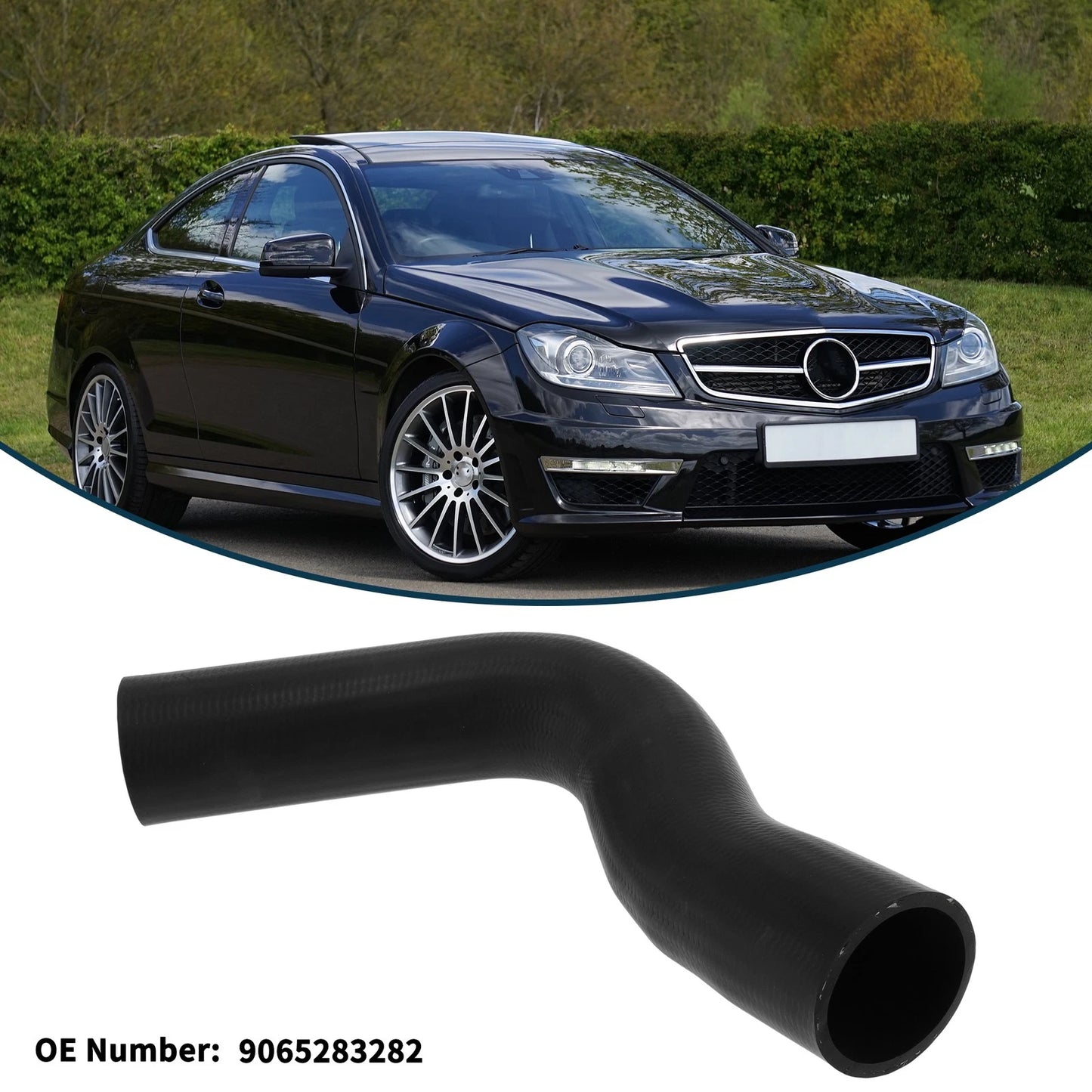 Radiator Hose for Mercedes-Benz Sprinter 315 CDI (2006–2018) 9065283282 Rubber