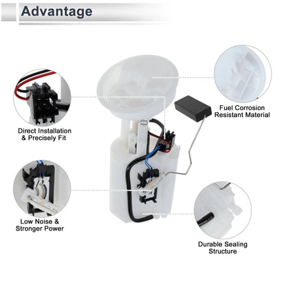 Fuel Pump Assembly for Mercedes Benz C230 W203 (2001–2007) No. 2034702394