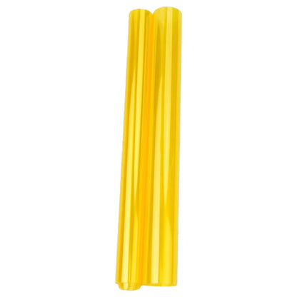 Yellow Vinyl Film Trim Wrap for Headlight DRL Fog-Light Waterproof