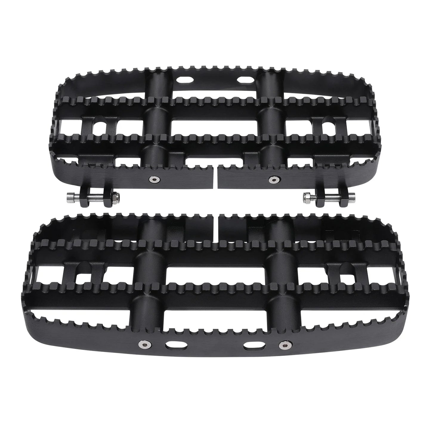 Black Driver Floorboards for Harley Touring Street Glide (2014-2024)