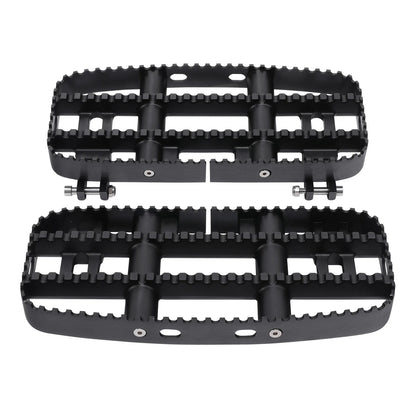 Black Driver Floorboards for Harley Touring Street Glide (2014-2024)
