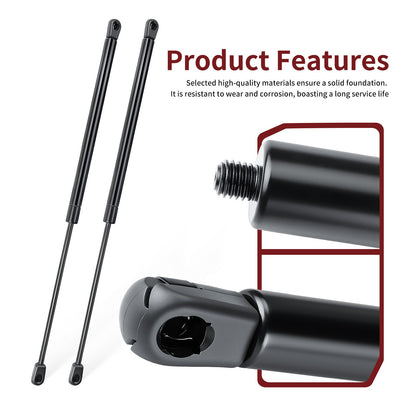 2X Front Windshield Lift Supports for Polaris Ranger 900 1000 (2013–2023)
