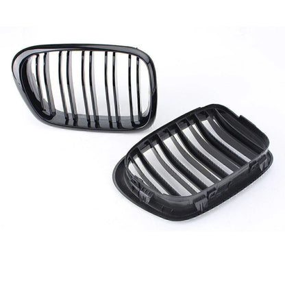 Black Front Upper Bumper Mesh Grille for BMW 5 Series E39 (1995-2004)