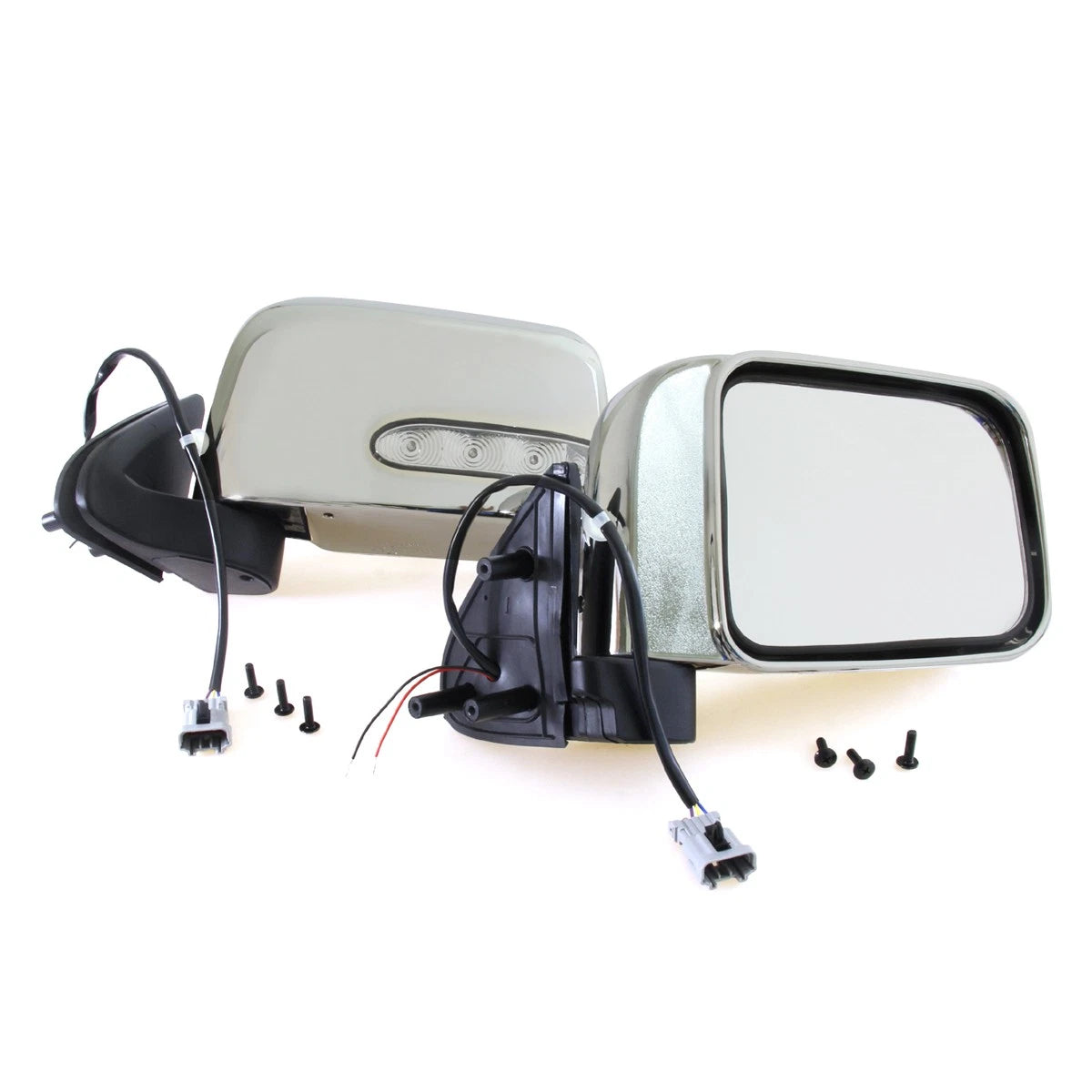 Chrome Electric Door Mirror for Nissan D22 Hardbody (1997–2004)
