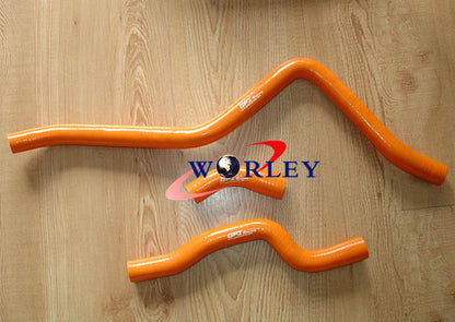Silicone Radiator Hose for Yamaha Raptor 660 (2001–2005) - Orange