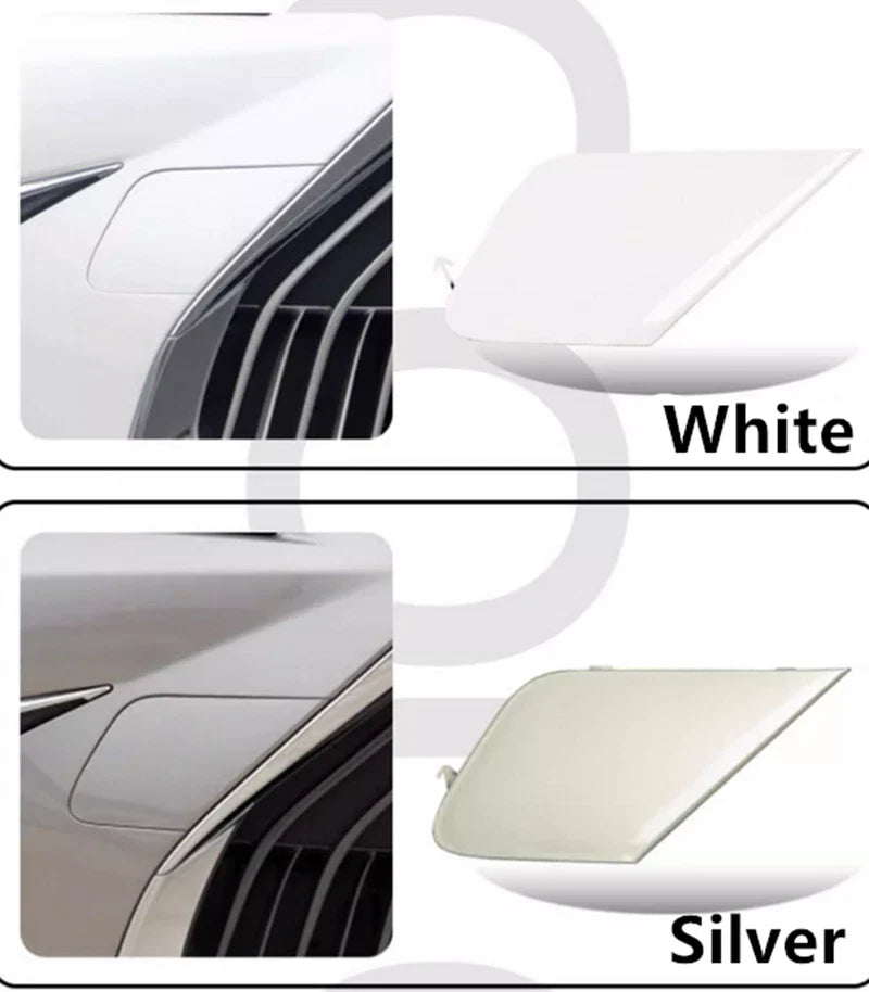 2 x Left/Right Front Bumper Tow Hook Cover for Lexus ES (2018–2021)