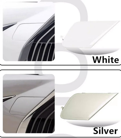 2 x Left/Right Front Bumper Tow Hook Cover for Lexus ES (2018–2021)