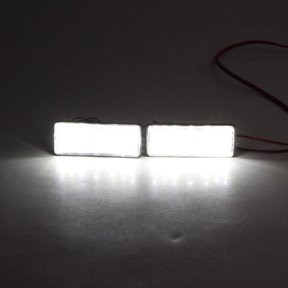 2X LED Reflector Turn Signal Tail Brake Light Universal